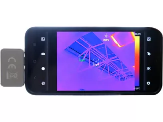 Yato Kamera termowizyjna USB-C 256x192 25 Hz z modułem pomiarowym YT-72931 - 6
