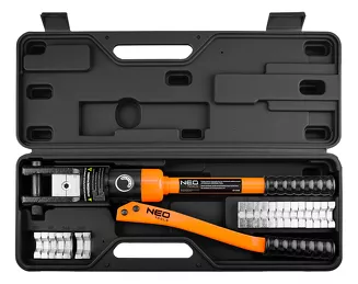 NEO Tools Praska hydrauliczna ręczna zaciskarka do końcówek elektrycznych 16–300 mm 01-543 - 6