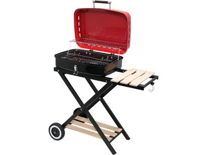 Lund Grill węglowy składany turystyczny 45x33,5cm 99926