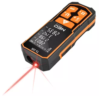 Neo Dalmierz laserowy, zasięg 100 m, IP54 75-206 - 6