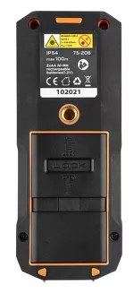 Neo Dalmierz laserowy, zasięg 100 m, IP54 75-206 - 4
