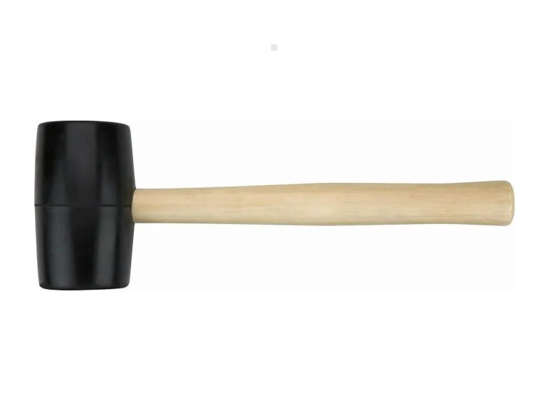 Topex Młotek gumowy z drewnianym trzonkiem 450g  02A344