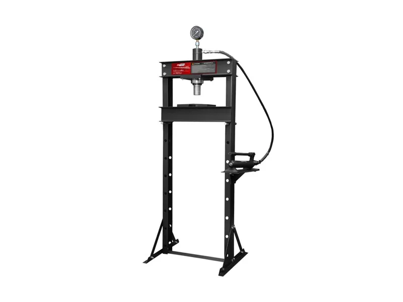 AWTOOLS Prasa hydrauliczna z manometrem 12T AW20056