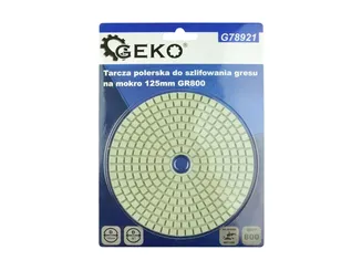 Geko Tarcza do szlifowania gresu 125mm GR800 na mokro G78921 - 4