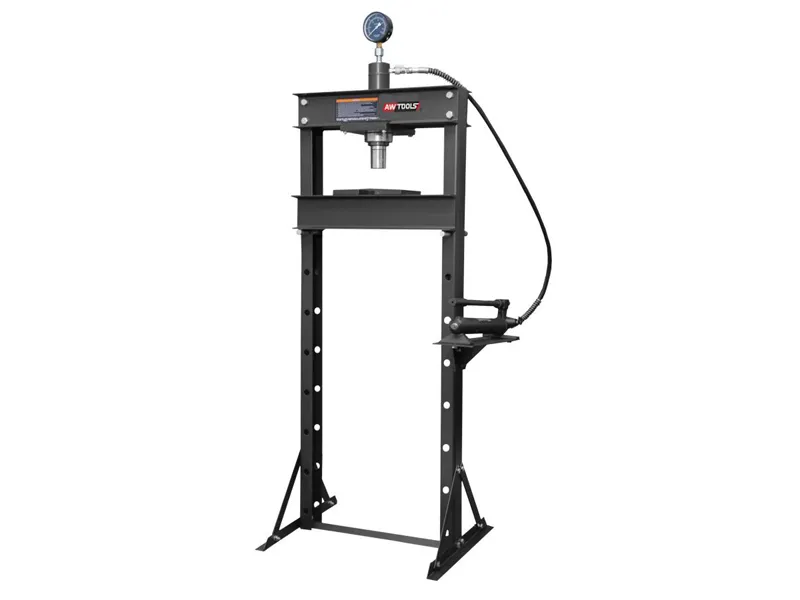 AWTOOLS Prasa hydrauliczna 20T z manometrem AW20053