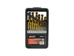 AWTOOLS Wiertła do metalu 25szt. HSS-G tytanowe 1,0-13,0mm AW42325