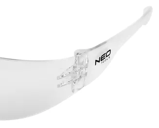 Neo okulary ochronne białe soczewki klasa odporności F 97-502 - 2