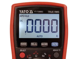 Yato Miernik cyfrowy multimetr True RMS LCD YT-730893 - 5