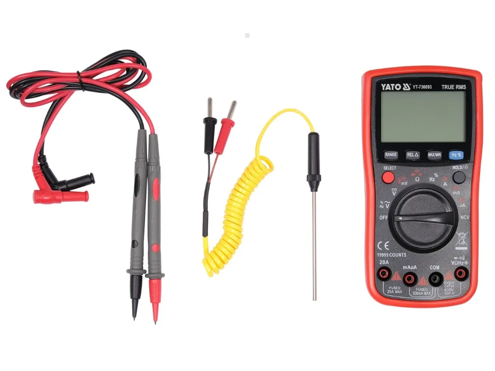 Yato Miernik cyfrowy multimetr True RMS LCD YT-730893