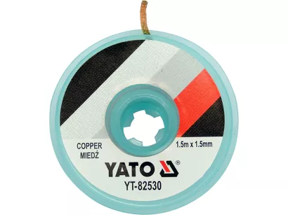 Yato Plecionka rozlutowująca do usuwania cyny 1,5 mm x 1,5 m YT-82530