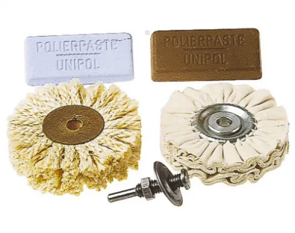 Wolfcraft Zestaw narzędzi do polerowania 