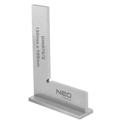 Neo kątownik z podstawą DIN875/2 150x100mm 72-032