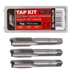 JBC Gwintownik ręczny TAP 9x1 25 komplet 3 elementy JBC-TAP9x1,25