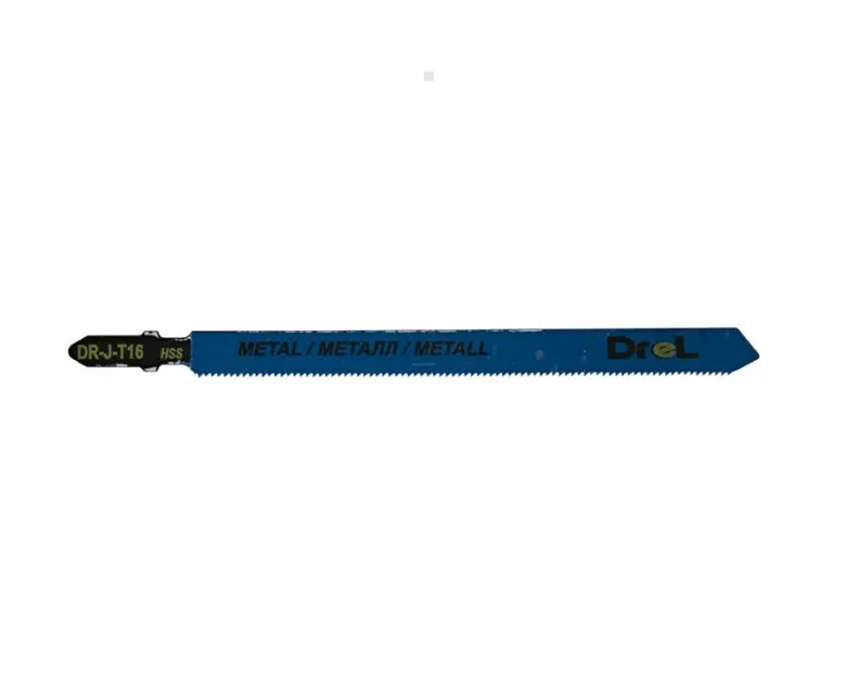 Drel Brzeszczoty do wyrzynarek HSS do miękkiego metalu, płyty wiórowej 1,2x132mm 5 szt. DR-J-T16 