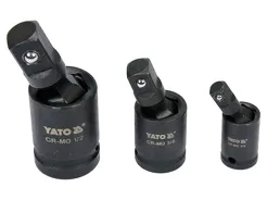 Yato Zestaw przegubów udarowych 1/4" 3/8" 1/2" YT-10643