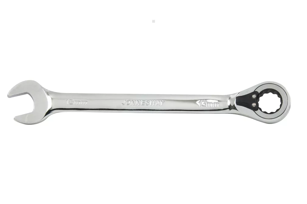 Jonnesway Klucz płasko-oczkowy z grzechotką 72 zęby L-P 16mm W60116