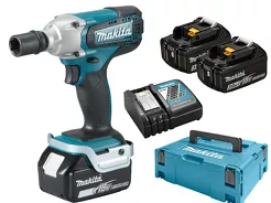 Makita Klucz udarowy 190Nm 18V 1/2" 2 x 3Ah DTW190RFJ
