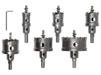 Yato Zestaw TCT otwornice do metalu z węglikiem 6szt. YT-44077 - 3
