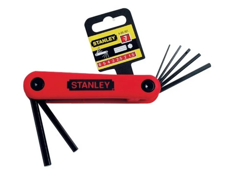 Stanley Klucze imbusowe hex składane metryczne 1.5-6mm 4-69-261 
