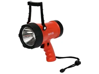 Yato Szperacz pistoletowy 10W 900 lm IP68 4xAA YT-08550 PROMOCJA - 2