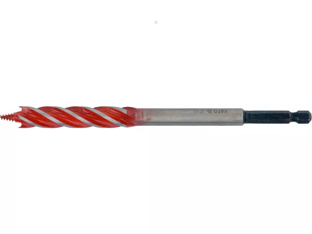Yato Wiertło do drewna 4-ostrzowe HEX 12 mm YT-44681