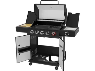 Yato Grill gazowy Yao 5+1 czarny YG-20031 - 2