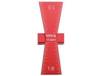 Yato Szablon jaskółczy ogon pełny YT-44081 - 2