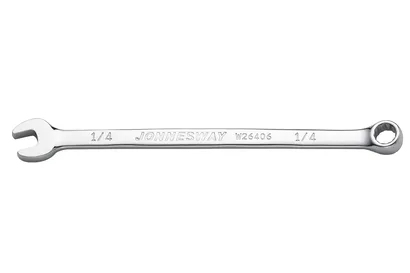 Jonnesway Klucz płasko-oczkowy calowy 12-kątny długi 1/4" W26406