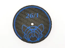 Motyl Tarcza wzmacniana elastyczna do cięcia metalu 26x1mm  26/1 BF 