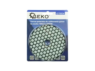 Geko Tarcza do szlifowania gresu 100mm GR800 na sucho G78934 - 4
