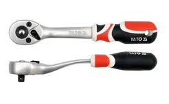 Yato Grzechotka wygięta 1/4" trzymateriałowa rękojeść TPR YT-0730 