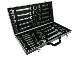 Geko Komplet kluczy łamanych z grzechotką 6-32mm 22szt. G10342  - 2