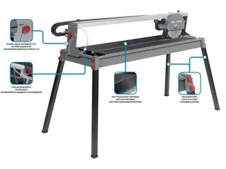 Graphite Przecinarka stołowa do glazury 1200W 1000mm 59G891 - 2