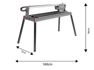 Graphite Przecinarka stołowa do glazury 1200W 1000mm 59G891 - 3