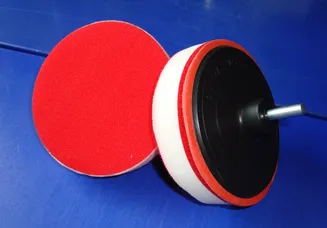 Drel Tarcza szlifierska na trzpieniu z gąbką 125mm CON-RP28  - 2