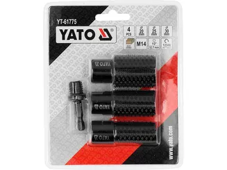 Yato Zestaw tarników cylindrycznych 4 el. M14 YT-61775 - 4