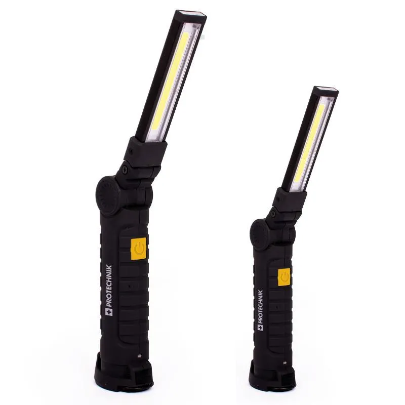 XL Latarka warsztatowa lampa robocza akumulatorowa LED COB 5W LHL33