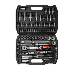 Yato Klucze nasadowe 1/2" i 1/4", 94 szt. YT-12681 