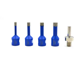 Geko Otwornice diamentowe 5el. 6-12mm G65103 - 2