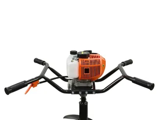 Geko Wiertnica spalinowa do ziemi + świdry (10cm,20cm,30cm) + adaptor G84021 - 3