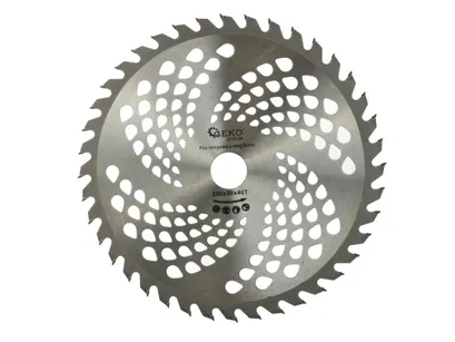Geko Tarcza do cięcia drewna 250x30mm z otworami 40z. G78136 