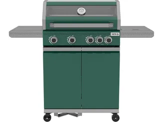 Yato Grill gazowy Itami 4+1 zielony YG-20035 - 3