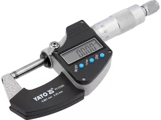 Yato Cyfrowy mikrometr zewnętrzny 0-25 mm precyzyjny YT-72306 - 2