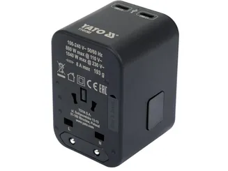 Yato Uniwersalny adapter podróżny z USB YT-81303 PROMOCJA - 3