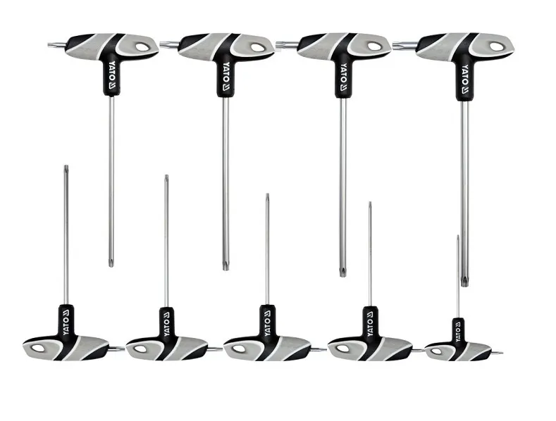 Yato Zestaw kluczy trzpieniowych typu T torx, 9 szt. YT-05615 