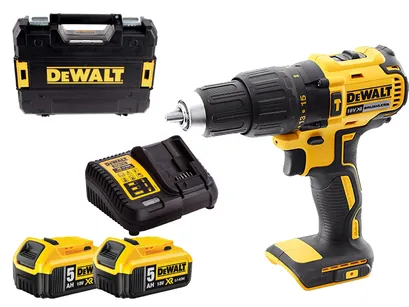 DeWalt Wiertarko wkrętarka akumulatorowa 18V 2x5Ah DCD708P2T-QW 