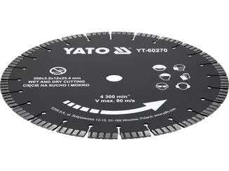Yato Tarcza diamentowa do przecinarki 350 mm do betonu YT-60270 - 3