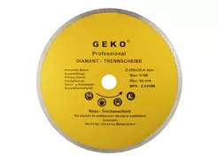 Geko Tarcza diemantowa do cięcia betonu pełna 250x25.4mm G00248