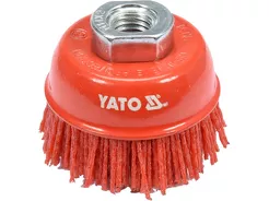 Yato Szczotka tarczowa 65mm M14 nylon red do szlifierki YT-47785