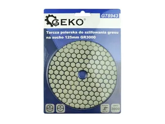 Geko Tarcza do szlifowania gresu 125mm GR3000 na sucho G78943 - 4